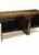 Attributed to William Doezema For Mastercraft Burl and Brass Greek Key Credenza is a stylish and elegant piece of...