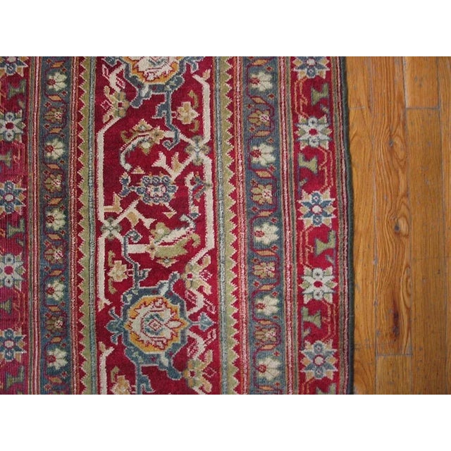 1910s Early 20th Century Indian Agra Carpet ( 10' x 11'10" - 305 x 360 ) For Sale - Image 5 of 5