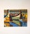 Aveiro Moliceiros, Boats, Portugal, 2002, Oil on Canvas For Sale - Image 6 of 7