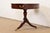 Baker Furniture Company Baker Furniture Georgian Flame Mahogany Pedestal Drum Side Table or Tea Table, Newly Refinished For Sale - Image 4 of 14