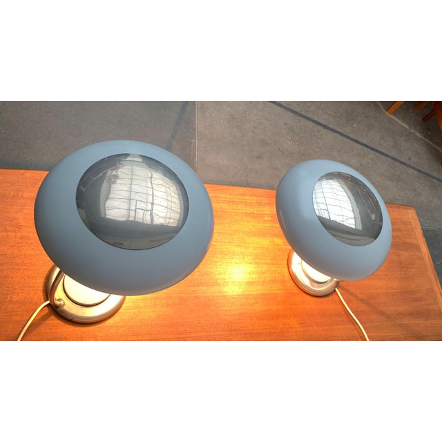 Mid-Century GDR Table Lamps from VEB Leuchtenbau, Lengefeld, 1960s, Set of 2 For Sale - Image 5 of 18