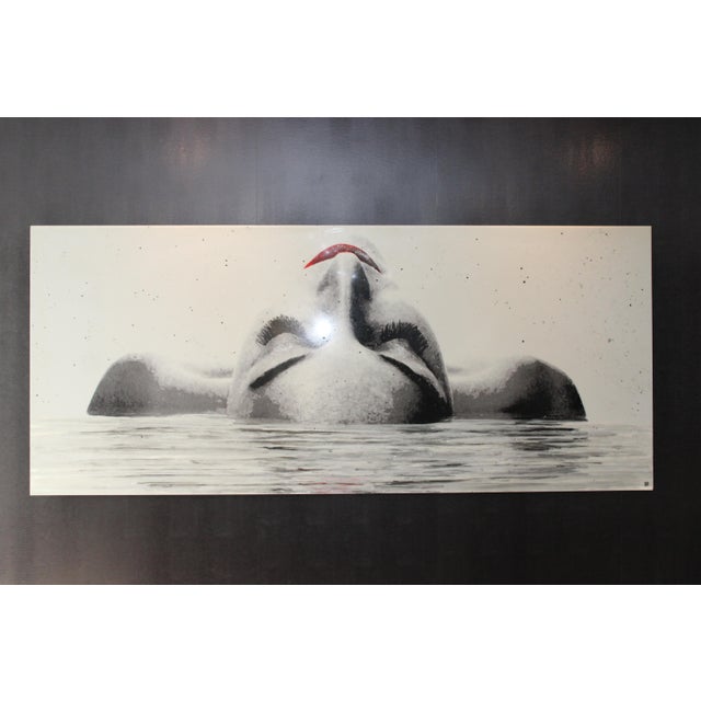 Alex Turco Artwork Emerge 84" X 36" For Sale - Image 9 of 13