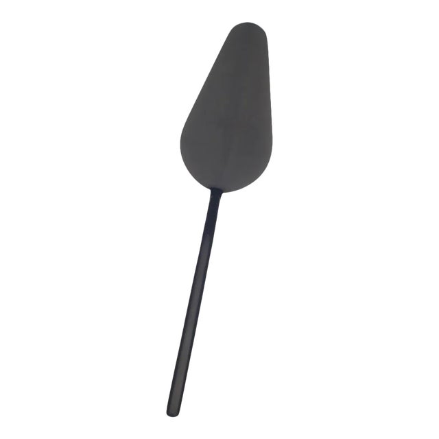 Mepra Due Cake / Pastry Servers, Oro Black For Sale