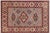 Gray Southwestern Kazak Gray/Beige Wool Rug - 3'10''x5'10'' For Sale - Image 8 of 10