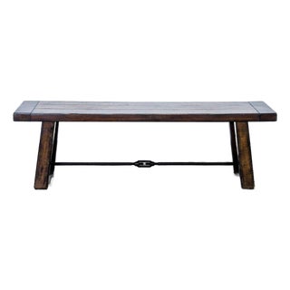 Pottery Barn Benchwright Dining Bench For Sale