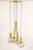 A special large cascading chandelier by cosack, manufactured in germany, circa the 1970s with 5 smoked glasses. Wonderful...