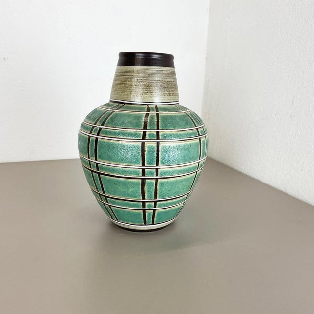 Large Ceramic Pottery Floor Vase from Marzi and Remy, Germany, 1960s For Sale - Image 4 of 17