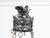 1900s French Turn of the Century Iron Chandelier with Six Lights and Scrollwork For Sale - Image 10 of 10