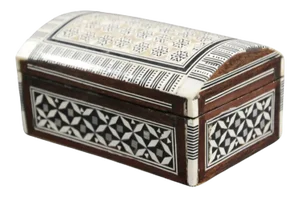 Middle Eastern Moorish Handcrafted Mosaic Decorative Box