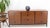 American Walnut 9 Drawers Two Doors Compartment Long Dresser Credenza Restored For Sale - Image 6 of 13