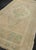 Textile Turkish Mini Rug Oriental Hand Knotted Vintage Rug 1'10" x 3'8" #21011 For Sale - Image 7 of 8
