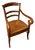 Empire Armchair in Walnut, Early 19th Century For Sale