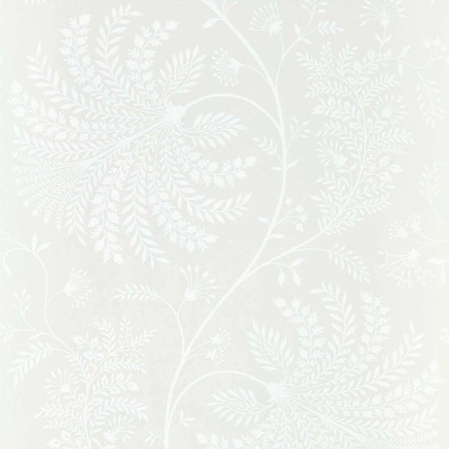 Sanderson Mapperton Wallpaper in Chalk - a Sample For Sale