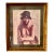 1970s Bohemian Glamour Portrait Photograph in Gilt Frame, Vintage Studio Nude For Sale