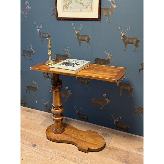 Wood Antique Reading Table, 1890s For Sale - Image 7 of 13