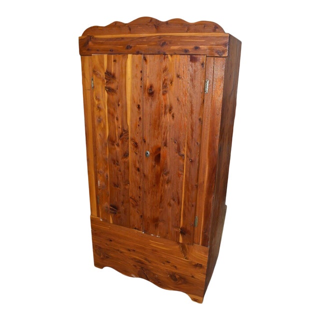 Antique Solid Red Cedar Wardrobe Closet Chairish