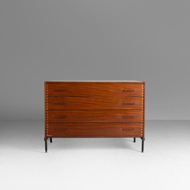 Vintage Wooden Chest of Drawers, 1960s For Sale - Image 14 of 14