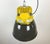 Black Industrial Yellow Explosion Proof Lamp with Black Enameled Shade from Elektrosvit, 1990s For Sale - Image 8 of 18