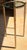 Contemporary Global Views Gold and Glass End Table For Sale - Image 3 of 5