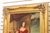 Traditional Artist Signed Portrait of Lady in Red Dress Painting on Canvas For Sale - Image 3 of 13