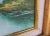 Paint Vintage Oil on Board Realism Landscape in Gilt Frame - Artist Signed For Sale - Image 7 of 10