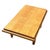 Wood 1950s Bespoke Mid-Century Stepped Oak Coffee Table W/ Knife Legs by Manheim House For Sale - Image 7 of 11