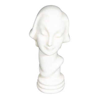 Amaco American Art Clay Company Art Deco Bust For Sale