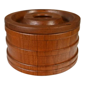1960’s Scandinavian Modern Jens Quistgaard for Dansk Designs Teak Ice Bucket