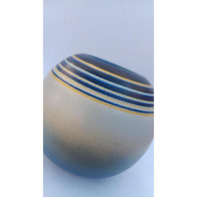 Vintage Spanish Ceramic Vase from Serra, 1970s For Sale - Image 3 of 6