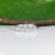 1.4Ct Lab Grown Diamond Band With 9 Lab Diamonds in Solid 14k Gold, Size 6.75 For Sale In Columbus - Image 6 of 9