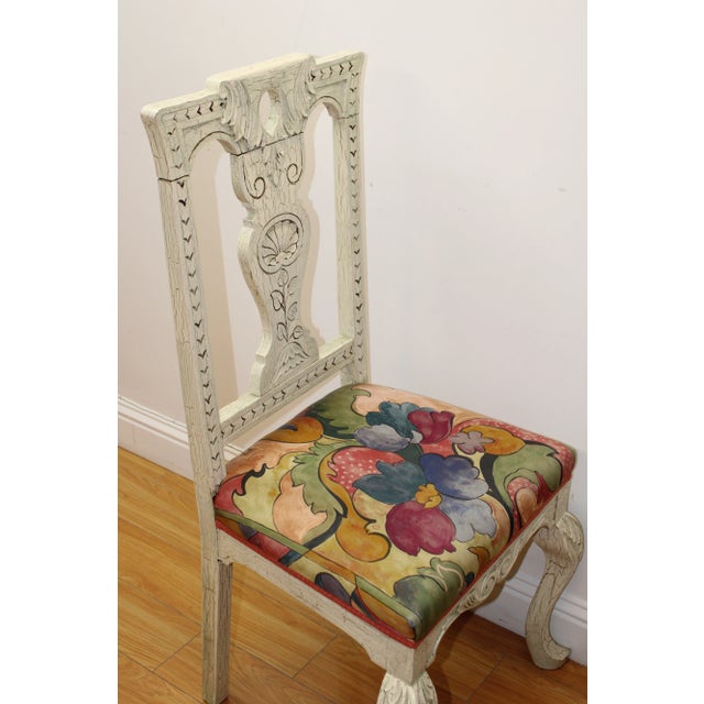 Mid 20th Century Pair of Classic Side Chairs For Sale - Image 5 of 8