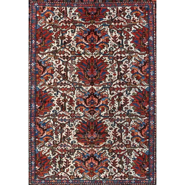 Traditional 1960s Vintage Karajeh Rug 4'10'' x 6'2'' For Sale - Image 3 of 12
