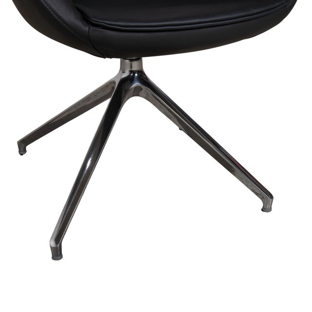 Animal Skin Leather Dining Chairs in Brown and Grey from Signet Mailo, Set of 4 For Sale - Image 7 of 15