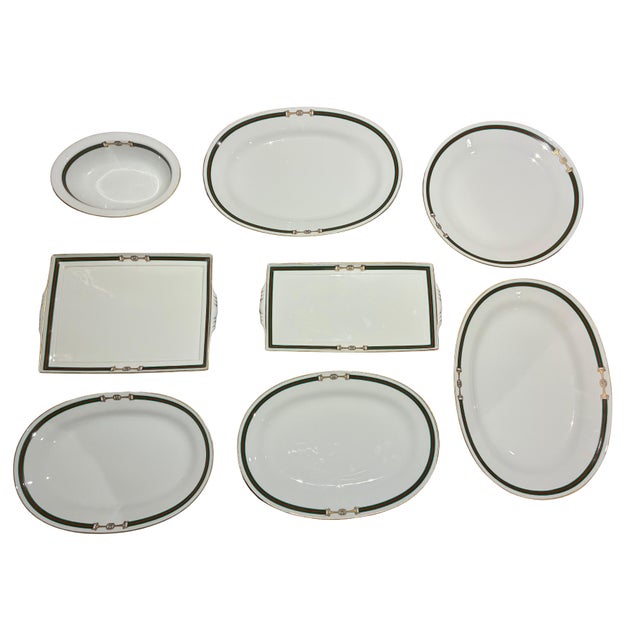 Gucci Rare Vintage Italian Gucci by Richard Ginori Porcelain Dinnerware & Serving Set - 62 pcs For Sale - Image 4 of 12