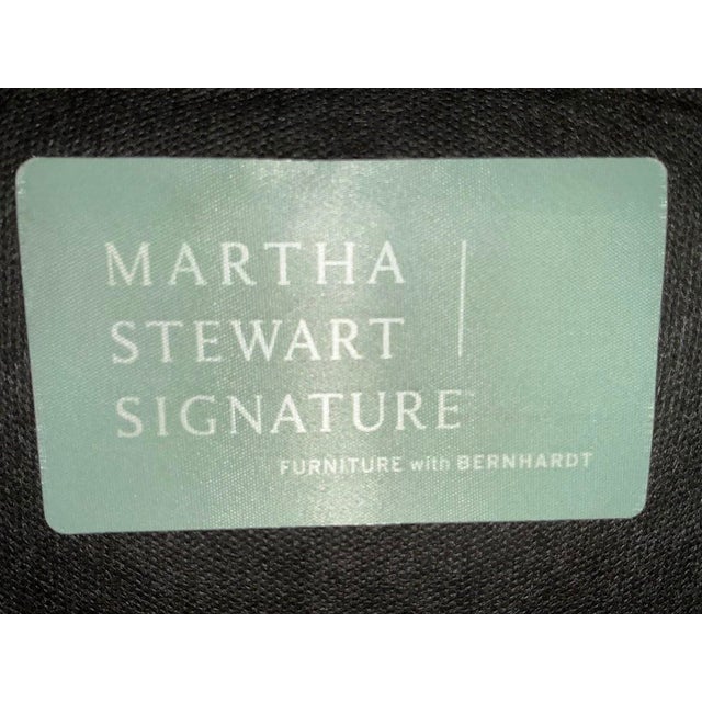 Pair of Martha Stewart for Bernhardt Tufted Slipper Chairs For Sale - Image 10 of 10