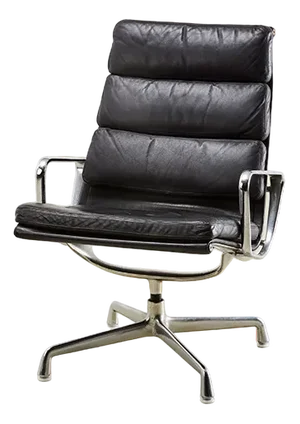 Ea216 Soft Pad Lounge Chair by Charles & Ray Eames for Herman Miller, 1990s