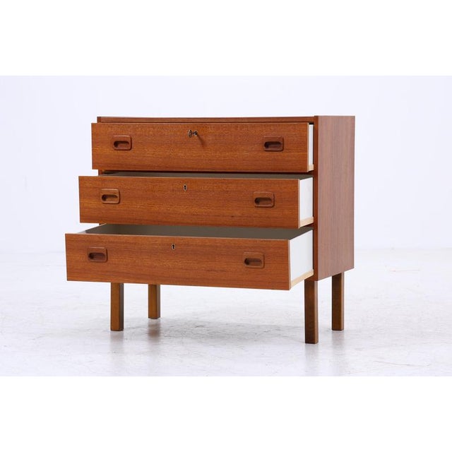 Mid-Century Teak Chest of Drawers, 1960s-1970s For Sale - Image 5 of 12