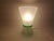 The Murano glass lamp was made by the Effetre glassworks in the 1980s. The style is modern and minimalist. The shape is...