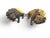 Pair of Monumental Patinated Bronze Lions, Naples, 1980s Impressive pair of monumental bronze lions crafted in Naples,...