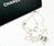 Chanel Silver CC Opal Moon Star Pastel Bead 2 Strand Necklace *Marked 17 *Made in France *Comes with the original box and...