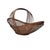 Chinese Mid-Century Modern Sculptural Woven Bamboo Canoe Basket 21" For Sale - Image 3 of 11