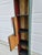 Green Folk Art Bookcase or Etagere With Faux Book Front Cabinets For Sale - Image 9 of 16