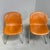 Cognac Leather Dining Chairs by Gastone Rinaldi for Thema Italy, 1970s, Set of 4 For Sale - Image 6 of 11