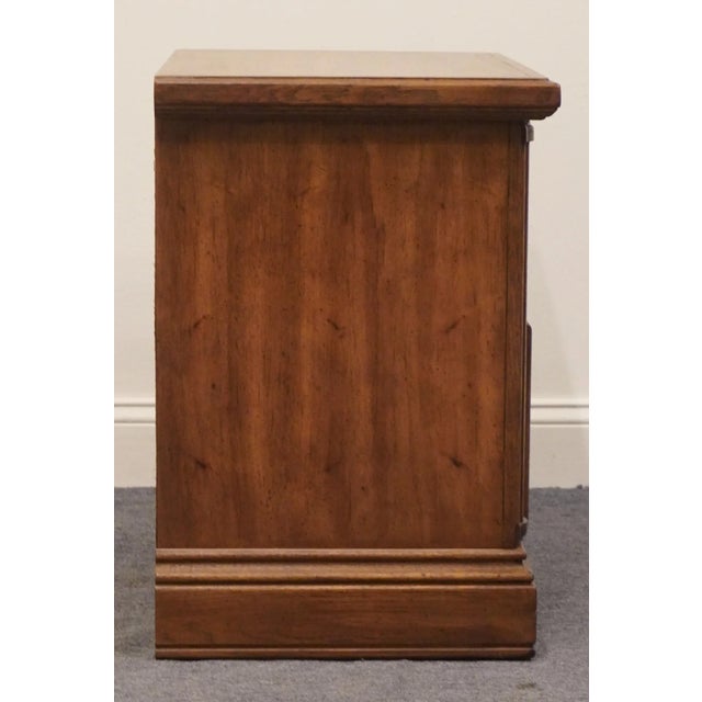 Lane Furniture Italian Mediterranean Tuscan Style 27" Two Drawer Nightstand 624-8 For Sale - Image 11 of 13