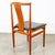 1960s Mid Century Danish Modern Dining Chair Solid Teak Wood Henning Sorensen Black For Sale - Image 4 of 12