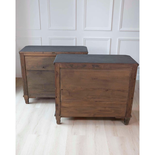 Pair of Swedish 19th Century Painted Chests of Drawers, c. 1850 For Sale - Image 11 of 11