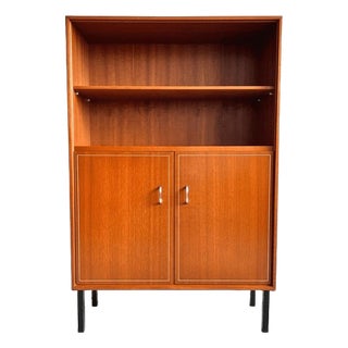 Mid-Century Danish Teak Bar Cabinet, 1960s For Sale