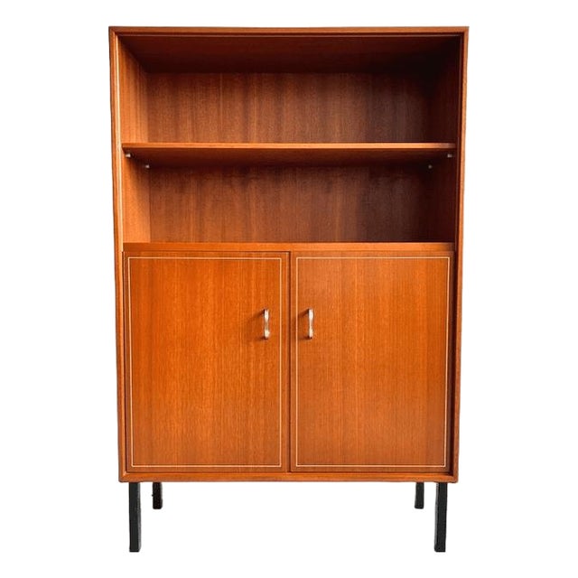Mid-Century Danish Teak Bar Cabinet, 1960s For Sale