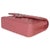 Animal Skin Pink Quilted Lambskin Medium Classic Double Flap Bag For Sale - Image 7 of 9