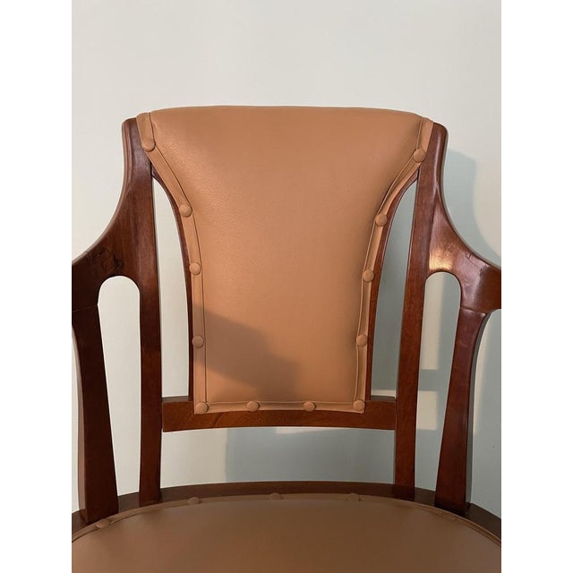 Art Nouveau Living Room Set, Vienna, 1910, Set of 5 For Sale - Image 3 of 9